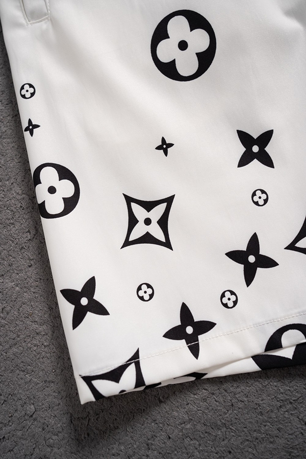 ブランドハーフパンツ素材ディテール